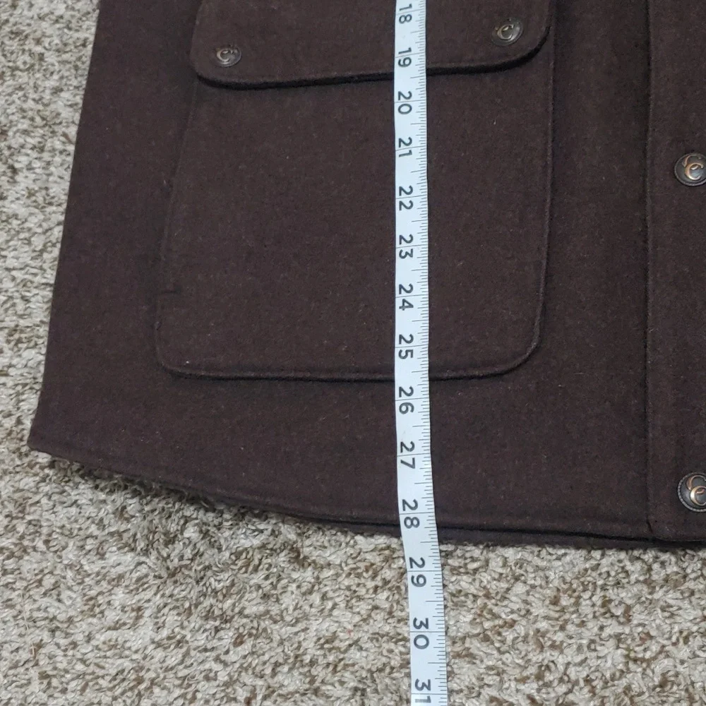 Cripple Creek Men's Brown Wool Blend Concealed Carry Vest Size XXL